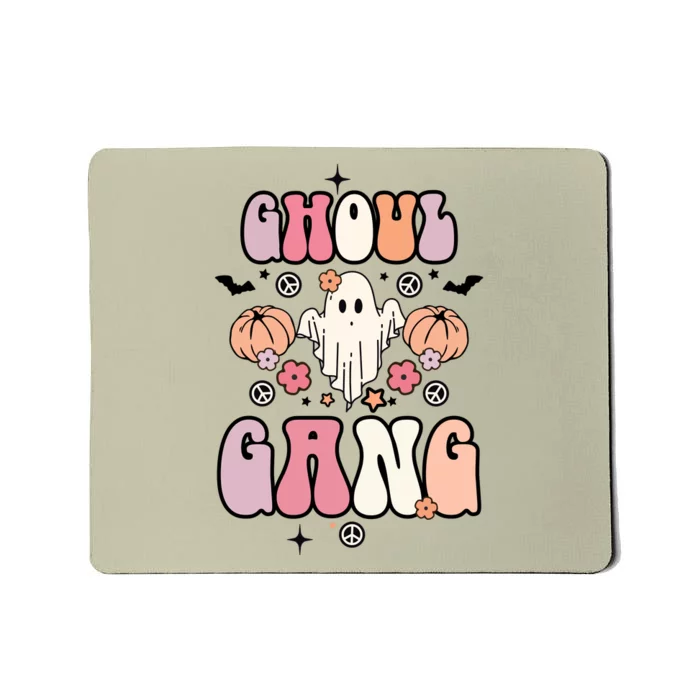 Halloween Day Ghoul Gang Ghost Retro Halloween Mousepad