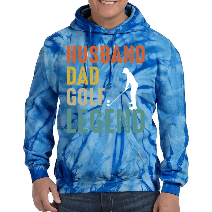 Husband Dad Golf Legend Meaningful Gift Tie Dye Hoodie