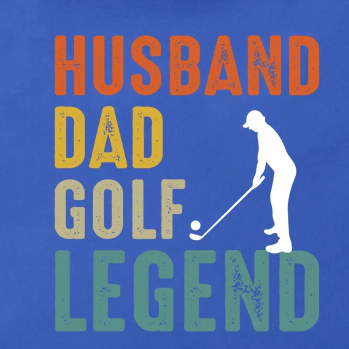 Husband Dad Golf Legend Meaningful Gift Zip Tote Bag