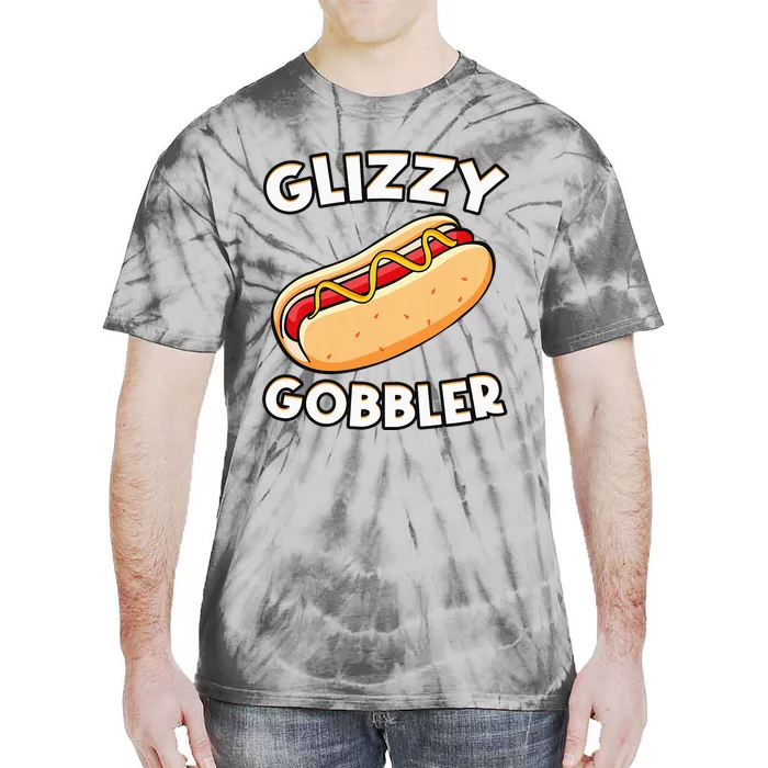 Hot Dog Glizzy Gobbler Number One Glizzy Gladiator Tie-Dye T-Shirt