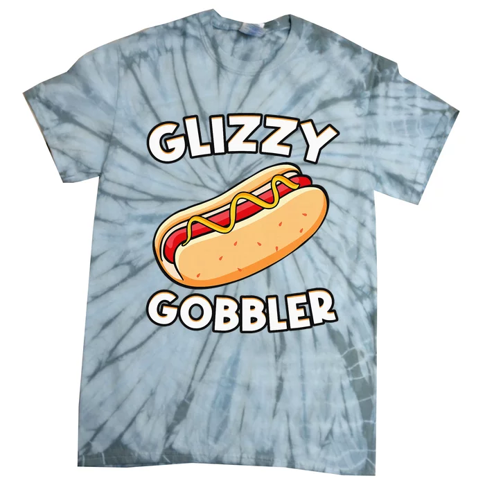 Hot Dog Glizzy Gobbler Number One Glizzy Gladiator Tie-Dye T-Shirt