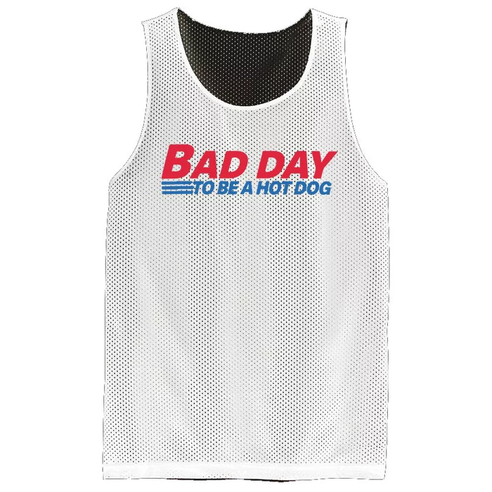 Hot Dog Mesh Reversible Basketball Jersey Tank