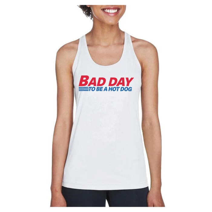 Hot Dog Women's Racerback Tank