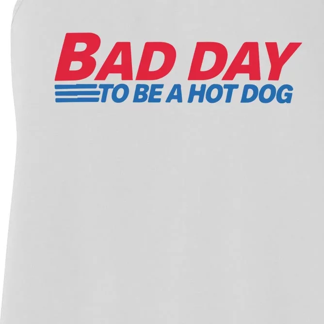 Hot Dog Women's Racerback Tank