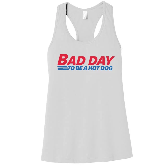 Hot Dog Women's Racerback Tank