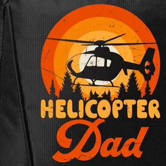 Helicopter Dad City Backpack