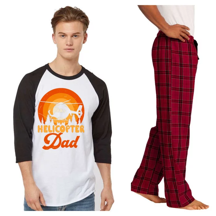 Helicopter Dad Raglan Sleeve Pajama Set