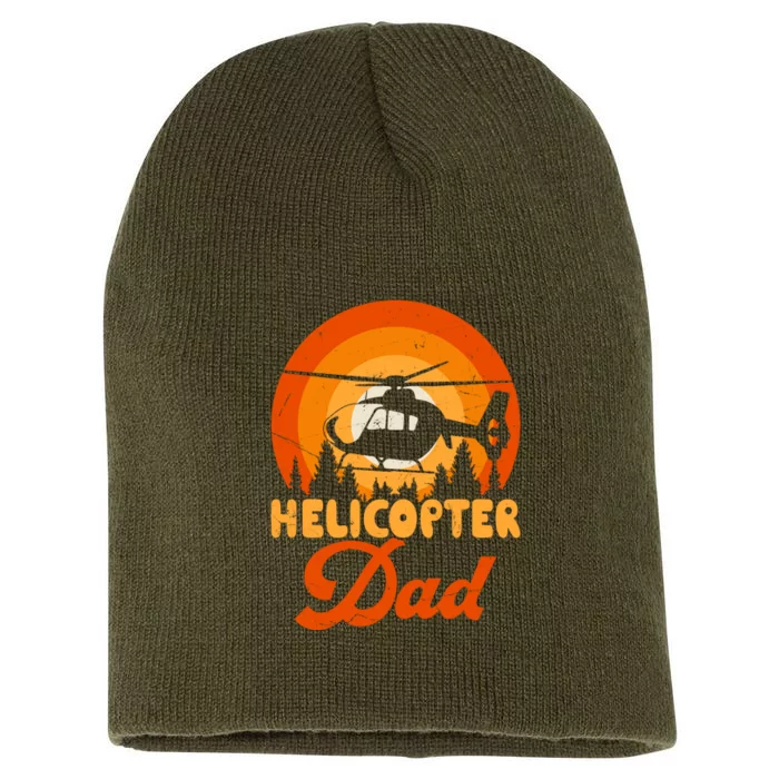 Helicopter Dad Short Acrylic Beanie