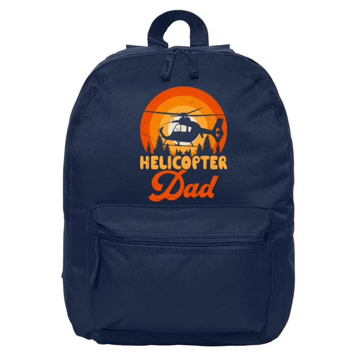 Helicopter Dad 16 in Basic Backpack