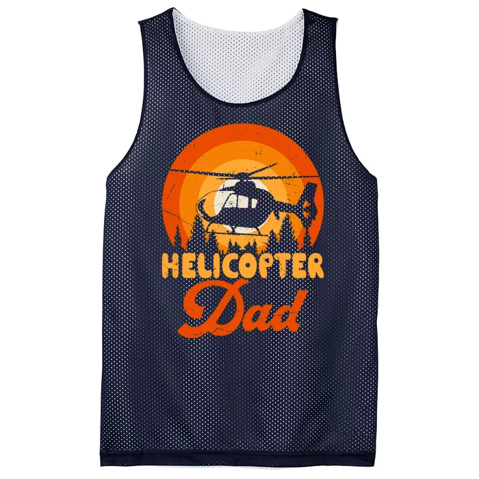 Helicopter Dad Mesh Reversible Basketball Jersey Tank