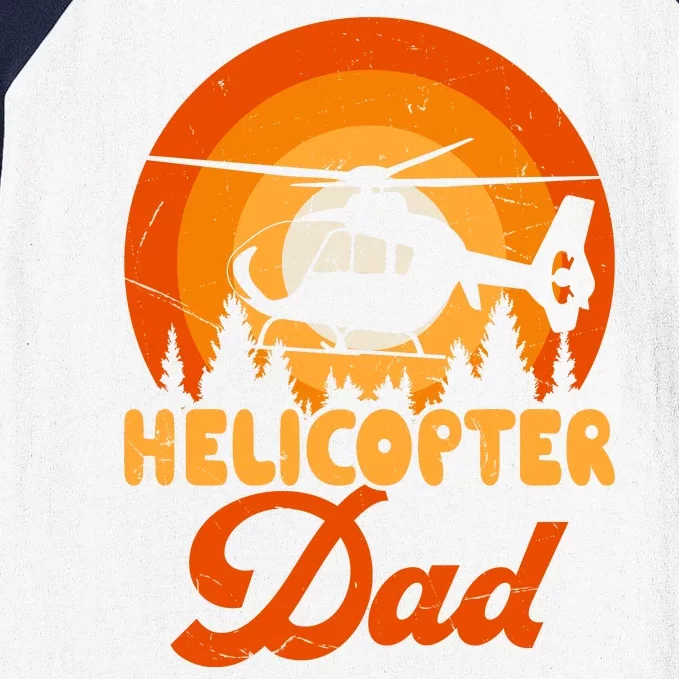 Helicopter Dad Baseball Sleeve Shirt