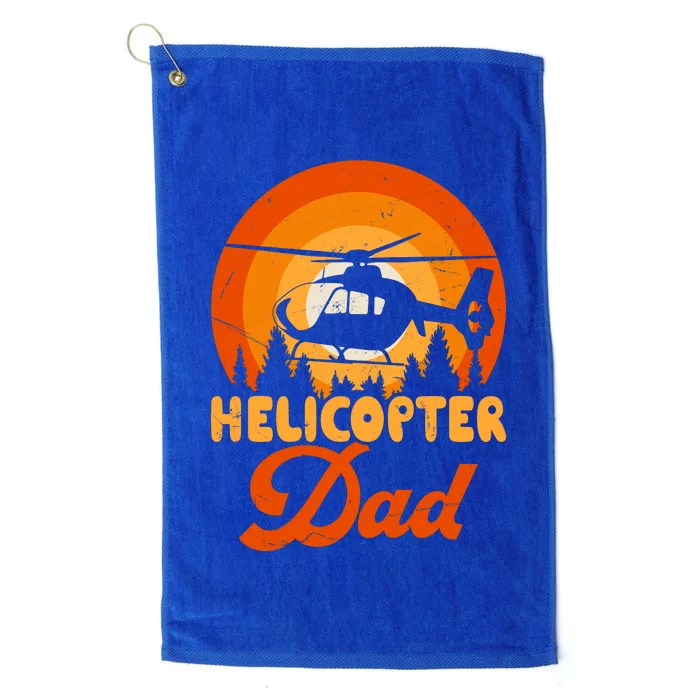 Helicopter Dad Platinum Collection Golf Towel