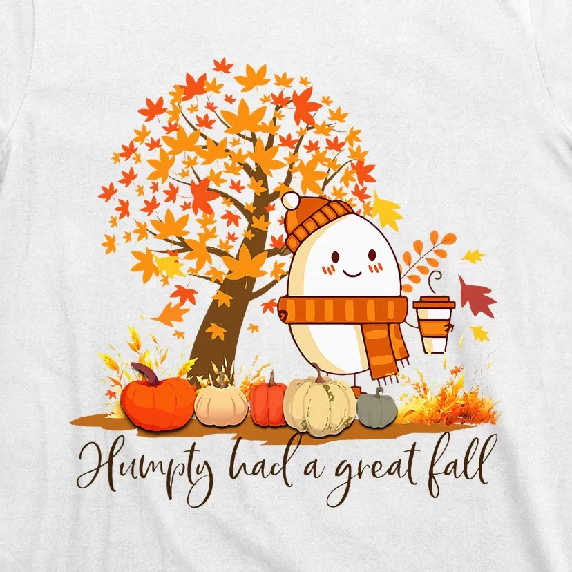 H.U.M.P.T.Y. .D.U.M.P.T.Y Had A Great Fall Thanksgiving Autumn T-Shirt