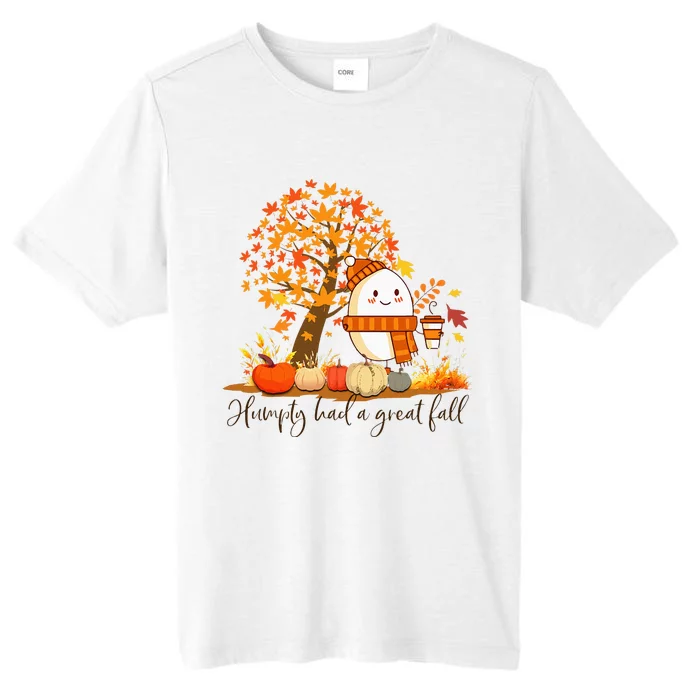 H.U.M.P.T.Y. .D.U.M.P.T.Y Had A Great Fall Thanksgiving Autumn ChromaSoft Performance T-Shirt