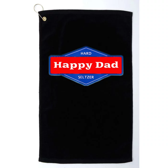 Happy Dad Hard Seltzer Platinum Collection Golf Towel