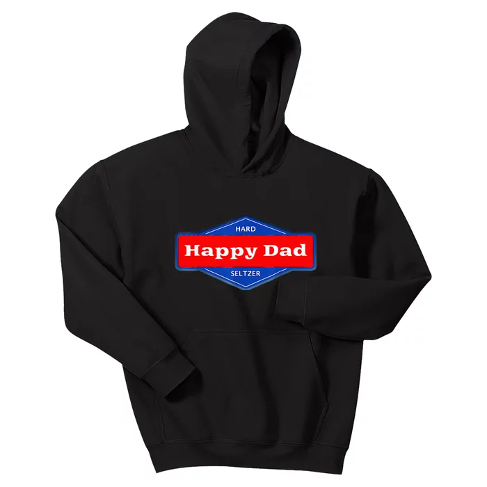 Happy Dad Hard Seltzer Kids Hoodie