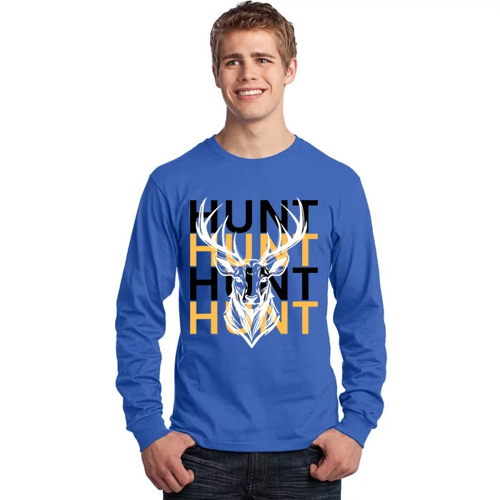 Hunt Deer Hunting Apparel Outdoorsman Tall Long Sleeve T-Shirt