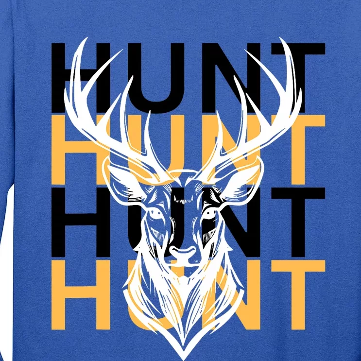 Hunt Deer Hunting Apparel Outdoorsman Tall Long Sleeve T-Shirt