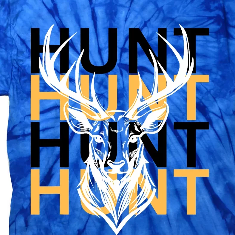 Hunt Deer Hunting Apparel Outdoorsman Tie-Dye T-Shirt