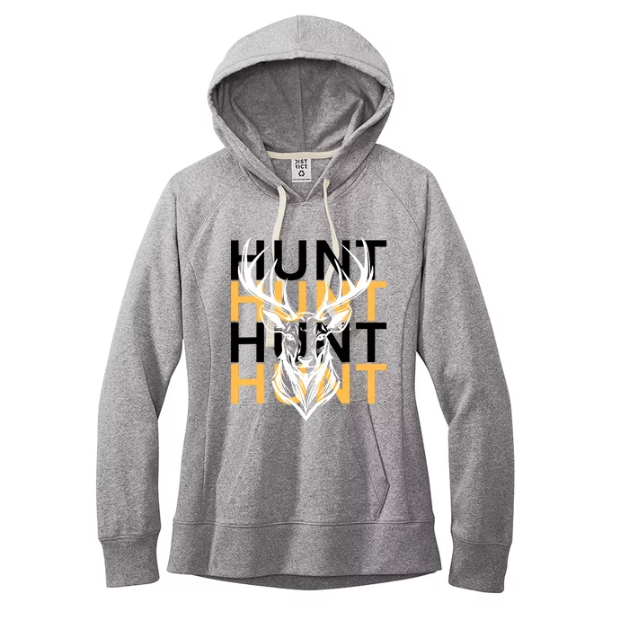 Hunt Deer Hunting Apparel Outdoorsman Women's Fleece Hoodie