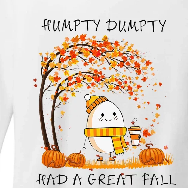 H.U.M.Pty D.U.M.P.T.Y Had A Great Fall Thanksgiving Autumn Halloween Womens CVC Long Sleeve Shirt