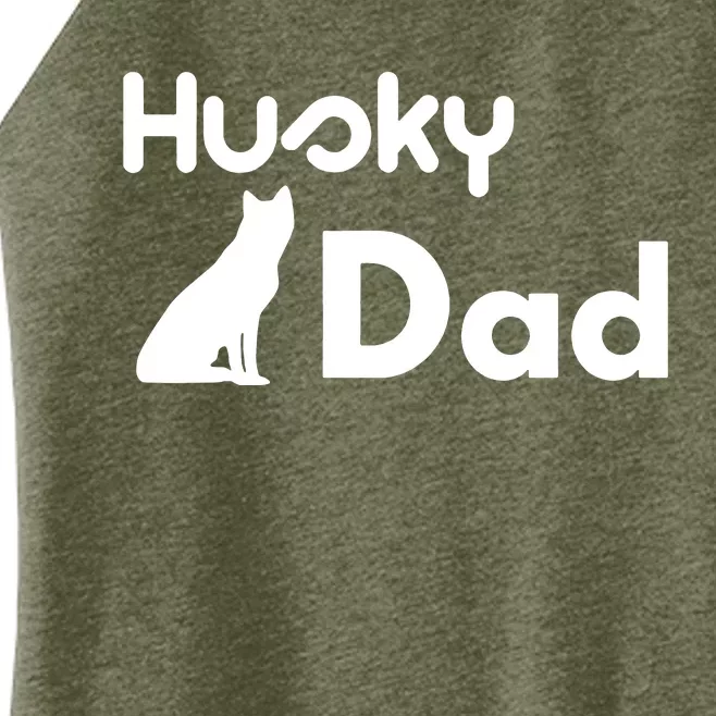 Husky Dad Women’s Perfect Tri Rocker Tank