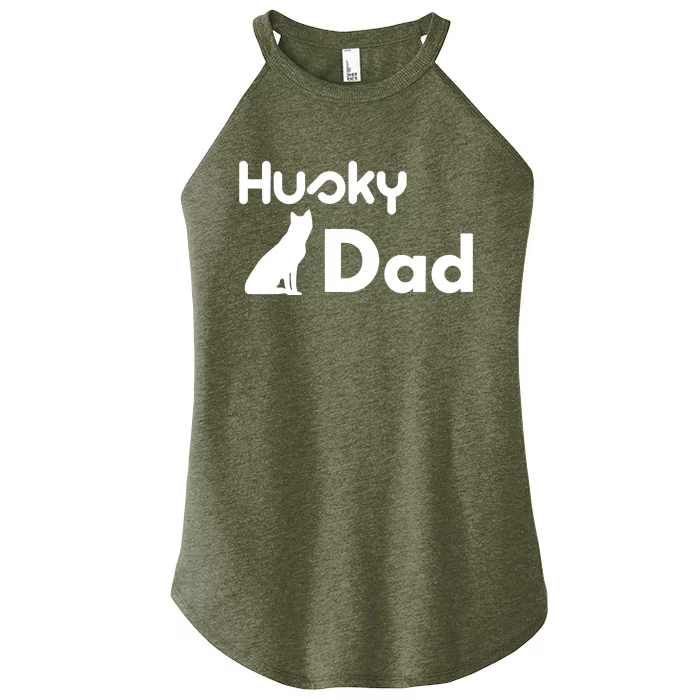 Husky Dad Women’s Perfect Tri Rocker Tank