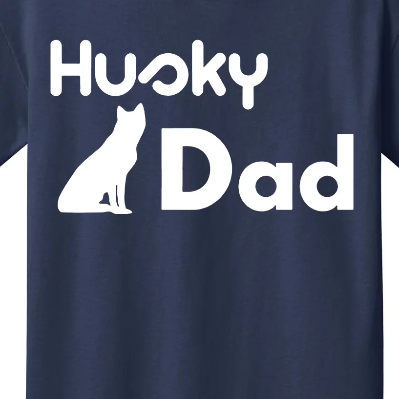 Husky Dad Kids T-Shirt