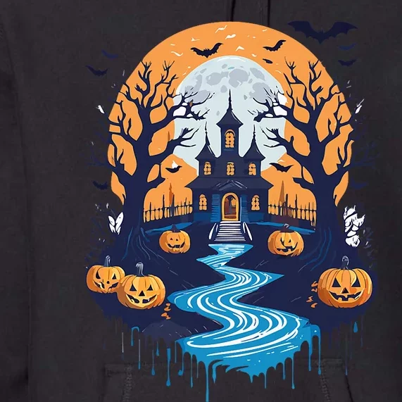 Halloween Design Halloween Trick Or Treating Premium Hoodie