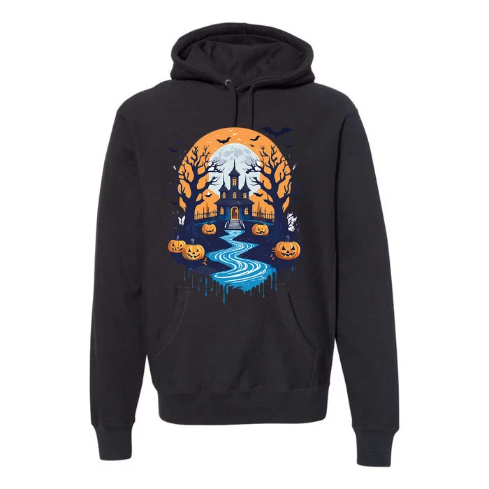 Halloween Design Halloween Trick Or Treating Premium Hoodie