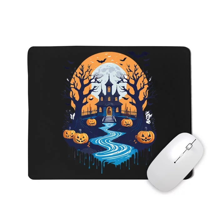 Halloween Design Halloween Trick Or Treating Mousepad