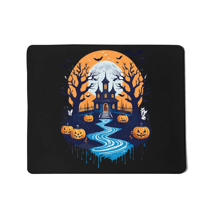 Halloween Design Halloween Trick Or Treating Mousepad