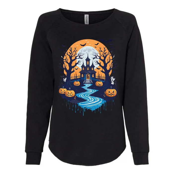 Halloween Design Halloween Trick Or Treating Womens California Wash Sweatshirt