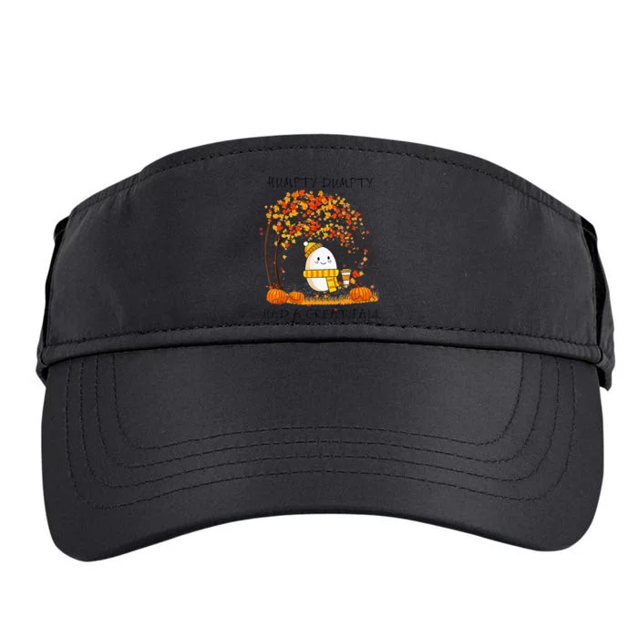 Humpty Dumpty Had A Great Fall Thanksgiving Autumn Halloween Adult Drive Performance Visor