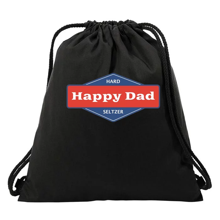 Happy Dad Hard Seltzer Drawstring Bag