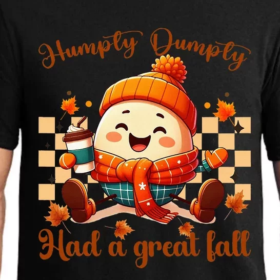 H.U.M.P.T.Y D.U.M.P.T.Y Had A Great Fall Autumn Pajama Set