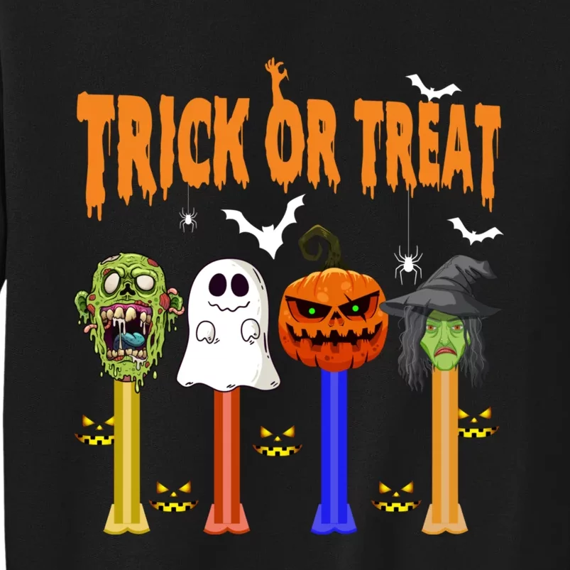 Halloween Dispensers Tall Sweatshirt