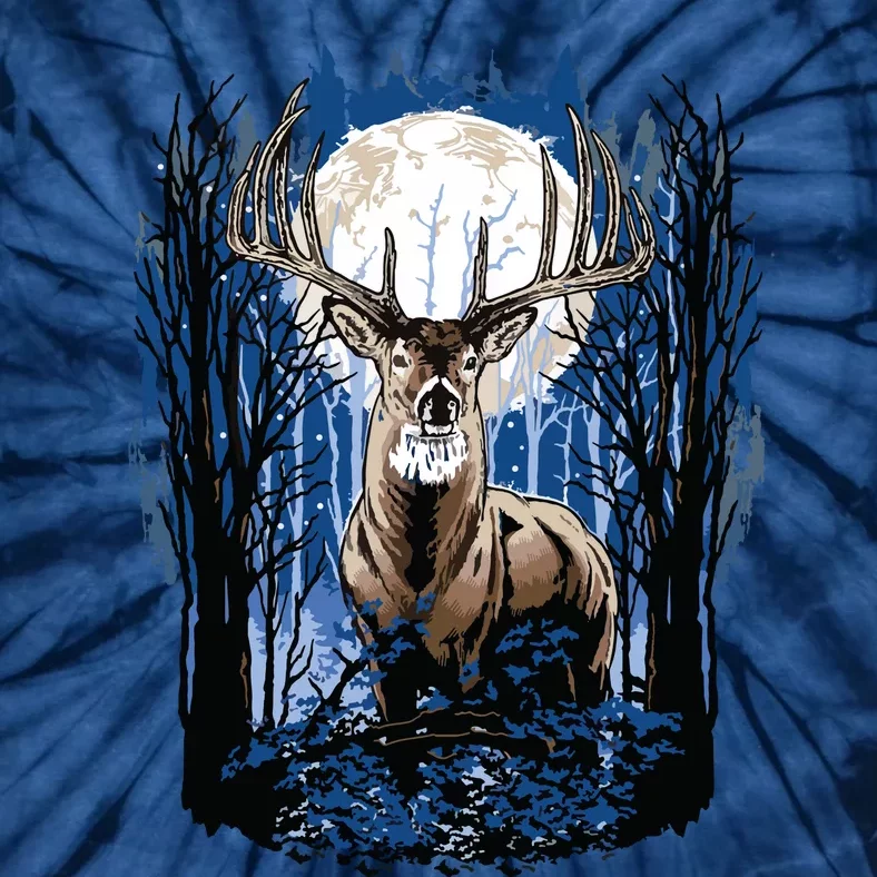 Hunters Deer Hunting Big Whitetail Buck Tie-Dye T-Shirt