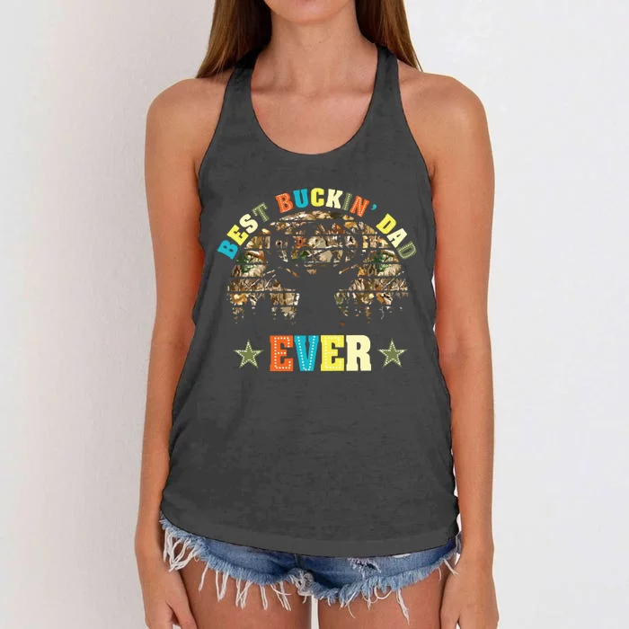 Hunter Dad Women's Knotted Racerback Tank