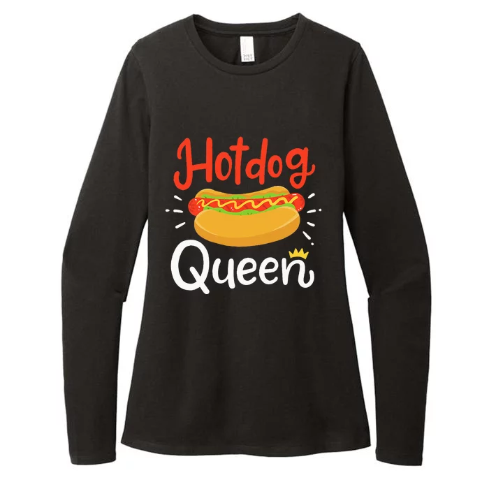 Hot Dog Hotdog Womens CVC Long Sleeve Shirt