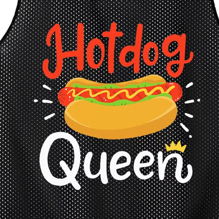 Hot Dog Hotdog Mesh Reversible Basketball Jersey Tank