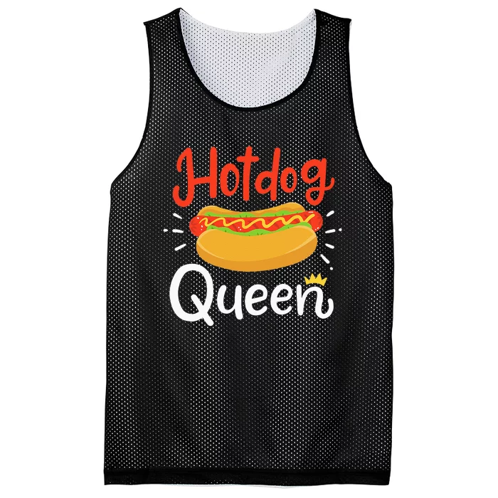 Hot Dog Hotdog Mesh Reversible Basketball Jersey Tank