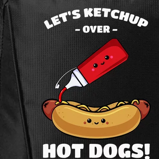 Hot Dog Hotdogs Wiener Frank Weenie Sausage Bun Frankfurter City Backpack