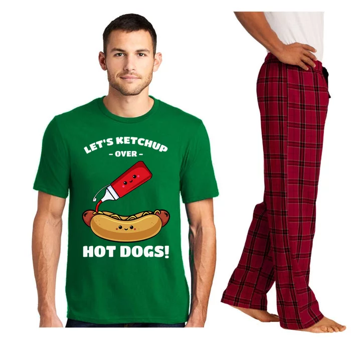 Hot Dog Hotdogs Wiener Frank Weenie Sausage Bun Frankfurter Pajama Set