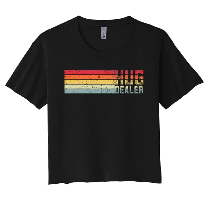 Hug Dealer Women's Crop Top Tee