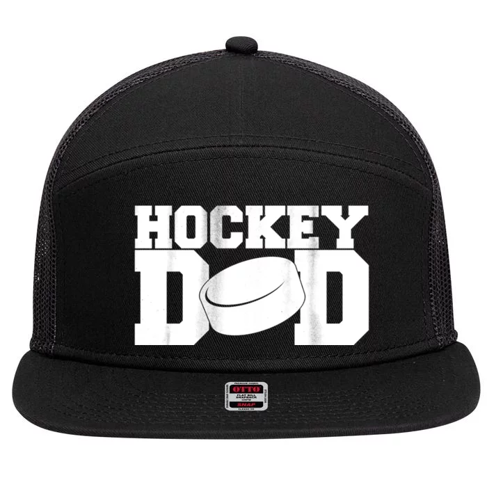 Hockey Dad 7 Panel Mesh Trucker Snapback Hat