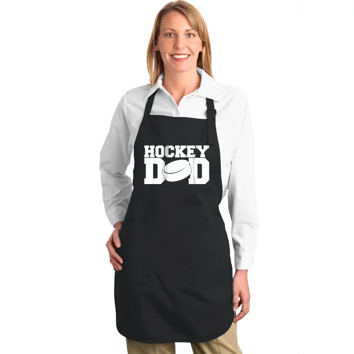 Hockey Dad Full-Length Apron With Pocket