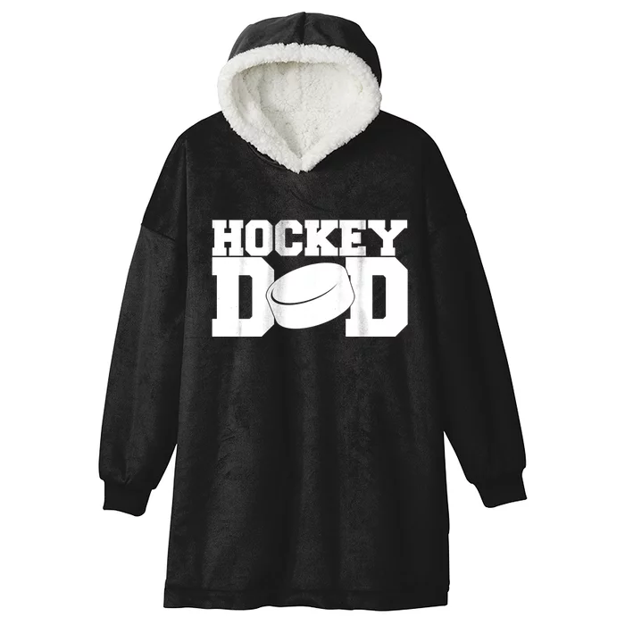 Hockey Dad Hooded Wearable Blanket