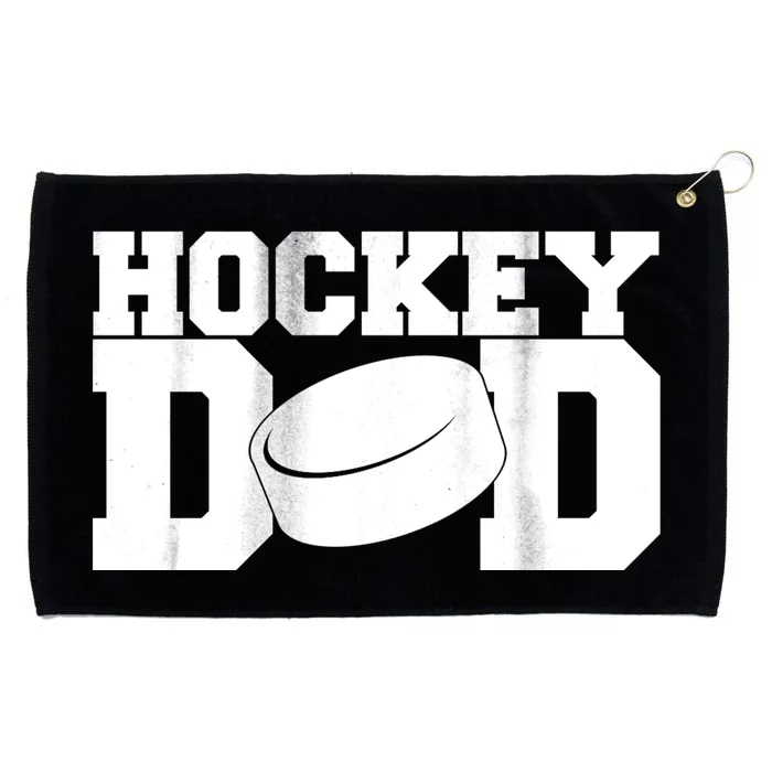 Hockey Dad Grommeted Golf Towel