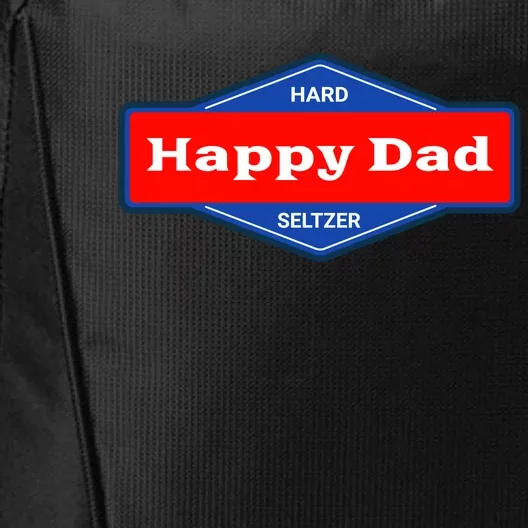 Happy Dad Hard Seltzer City Backpack